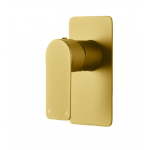 Vog Brushed Gold Shower / Bath Wall Mixer
